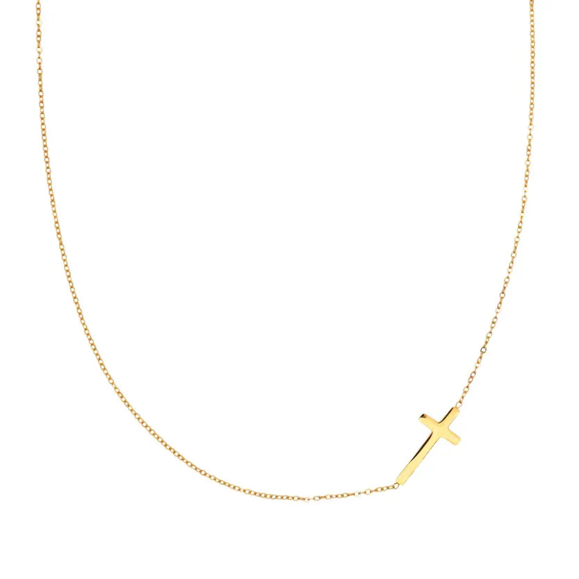 Gold Cross Pendant