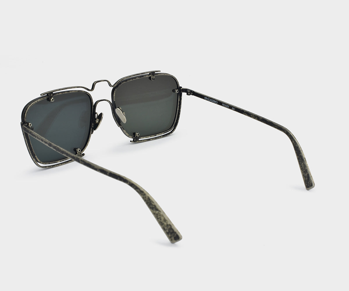Peyote squared steel sunglasses