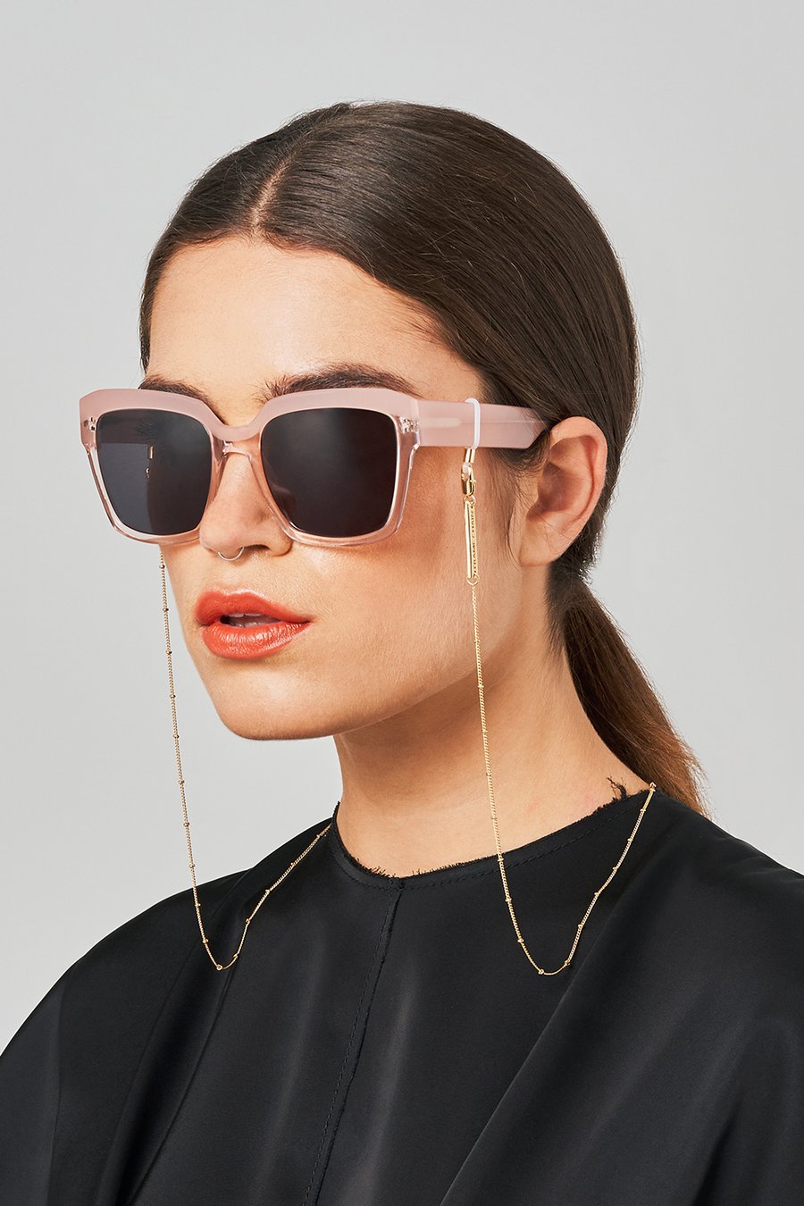 Dotty gold-plated glasses chain